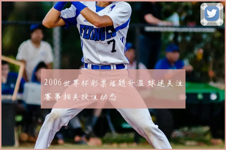 2006世界杯彩票话题升温 球迷关注赛事相关投注动态